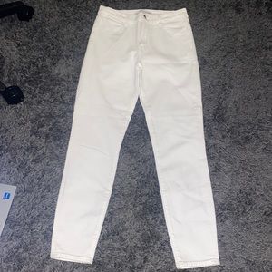 J Brand
Alana High Rise Crop Skinny White Sateen Size 28